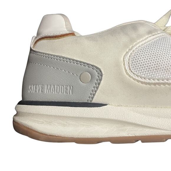Steve Madden Hende Faux Leather Sneaker Shoes Size 11 Casual Walking Retro main image 4